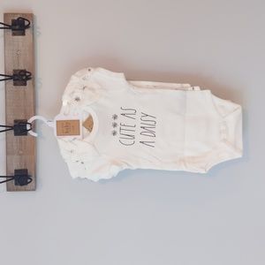 NWT Rae Dunn 3 Pack of onesies size 6-9 months